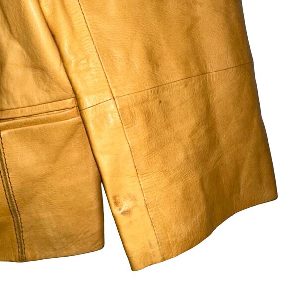 Lafayette 148 Genuine Leather Jacket Size 12 *Flawed - Picture 13 of 14